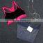 custom girls shaped sexy printing genie bra slim fit compression sports bra