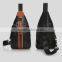 Men's Vintage Genuine Leather Travel Hiking Shoulder Messenger Sling Chest Bag