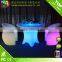 RGB color changing light up led dining table/table led
