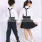 China manufacturer custom pleated japanese school uniform plaid skirts