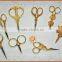 Professional High Quality Fancy Nail Scissors - fancy gold scissors cuticle nail scissors