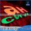 Stainless steel frame epoxy resin outdoor led custom channel letter