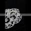 2015 wholesale Round crystal applique for wedding address