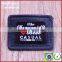 Wholesale black leather label patch for society jacket tote bags beanies
