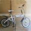 Handlebar stem folding bicycle folding bike with good pedals and frame