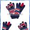 young boys London city novelty knitted finger gloves