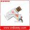 Popular business gift logo printed usb memory drive