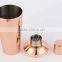 22 oz copper plated cocktail shaker set stainless steel                        
                                                Quality Choice