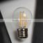 2015 most popular led filament bulb g45 edison led
