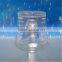 Mini Style 100ml Capacity Clear Handled Two Spouts Glass Measuring Coffee Cup