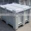 shipping solid milk large crate container/hygenic linquid plastic crate