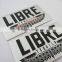 high quality spirit bottle label,spirit bottle label, metal bottle badge