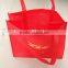 Ultrasonically welded non-woven hand bags