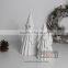 Paper Folding Ceramic Snowman Figurine Snow Man Decoration