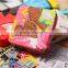 China manufacturer OEM Cotton suqare shape embroidery logo compressed towel