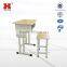 High quality china school furniture adjustable kids desk and chair