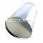 newly tall silver t shirt round tin box made in china