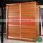 Acid Resistant Indonesia Sandalwood 2 Sliding Door Wardrobe Closet Bedroom Design