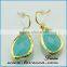 New latest gold earring fashion birthday gift items jewelry