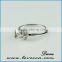 2015 new style korea silver plating ring with nature stone