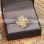 factory price stainless steel ring saudi arabia gold heart dimonds wedding ring