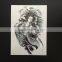 WX- 026 Pretty Female CMYK Tattoos/ Temporary Body Tattoo Sticker/ Custom Body Tattoo