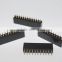 2.54mm 2*11 pin double row female header electronic connector