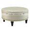 Antique Round Tufted Ottoman
