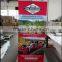 the retractable trading show backdrop roll up banner stand