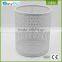 Hot sale house hold metal kitchen large white metal waste bin
