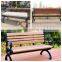 Waterproof wood plastic composite slats for garden bench