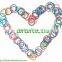 Supply small loom rubber bands - HOT cheap price small circular loom band glitter rubber band natural