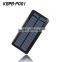 Customized power bank logo printing power bank solar charger 12000mAh for cell phone