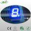 0.28 inch blue single digit 7 segment led display