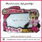 2015 new design personalised customized 3D photo frame