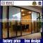 balcony exiterior glass aluminum bifold door price