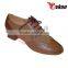 Top quality men's leather ballroom latin salsa dance shoes