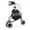 HomCom Folding Mobility Rollator Walker w/ 3 Wheels