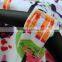MOQ 10 Pcs Per Design Giraffe Elephant Print With White Minky Dot Car seat Canopy Cover