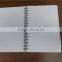 custom notebook spiral, pu leather custom printed spiral notebook