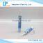 Aluminum tubes with needle nose and tamper-evident ring