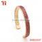 python skin bracelet imitation gold bangle tiny bangle