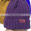 factory price custom crochet beanies chart with pom pom high quality wholesale in stock