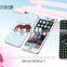 HUYSHE 0.3mm thickness cartoon tempered glass screen protector for iphone 6 6plus front and back accept customize