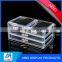 China gold supplier acrylic clear makeup storage containers beauty box