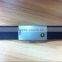 Fashion Black Tag Silicone Wristband with Custom logo