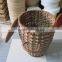 Rattan bamboo basket with double handle from Vietnam