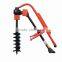 Hydraulic earth drill mini post hole digger auger drill