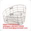 Non-stick Coating Vegetable BBQ Grill Basket With Wooden Handle