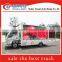 The low price and high quality mobile led advertising screen truck for sale
